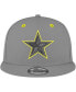 Men's Graphite Dallas Cowboys Volt 9FIFTY Snapback Hat