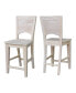 Фото #5 товара Canyon Collection Solid Back Counter Height Stool