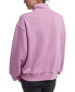 Women's Identity Brand Proud Quarter Zip Sweatshirt Jasmine Pink, XL - фото #2