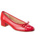 French Sole Elda Cap Toe Leather Pump Women's