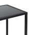 Console Black Aluminium Crystal Iron 98 x 28 x 82 cm (2 Units)