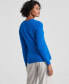 ფოტო #5 პროდუქტის 100% Cashmere Women's Long-Sleeve Crewneck Sweater, Regular & Petites, Created for Macy's