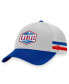 Фото #2 товара Men's Gray, Royal Kansas Jayhawks Three-Tone Striped Snapback Hat