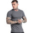 ფოტო #1 პროდუქტის SIKSILK Rib Knit short sleeve T-shirt