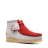 [26165076] Mens Clarks Originals Wallabee VCY 'Red Suede Grey'