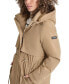 ფოტო #4 პროდუქტის Women's Hooded Long-Sleeve Anorak Puffer Coat