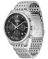 ფოტო #2 პროდუქტის Men's Gregor Quartz Fashion Chronograph Stainless Steel Watch 45mm