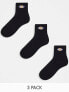 Фото #2 товара Dickies valley grove mid 3 pack socks multipack in black