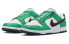 Фото #3 товара Nike Dunk Low "Celtics" 防滑减震耐磨 低帮 板鞋 绿白色 / Кроссовки Nike Dunk Low FN3612-300