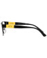 ფოტო #3 პროდუქტის AX1052 Men's Rectangle Eyeglasses