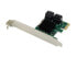 Conceptronic EMRICK 4-Port SATA PCIe Adapter with SATA Cable - PCIe - SATA - PCIe 2.0 - China - ASMedia1061 - 6 Gbit/s