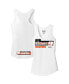 ფოტო #1 პროდუქტის Women's White Chase Elliott Hooters Racer Back Tank Top