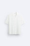 Фото #6 товара Рубашка из рельефной смесовой вискозы ZARA