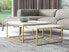 Фото #4 товара Im Set zwei Couchtische Dual Gold