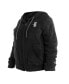 ფოტო #3 პროდუქტის Women's Black Chicago White Sox Plus Size Sherpa Full-Zip Jacket