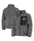 ფოტო #2 პროდუქტის Big Girls Black Chicago Blackhawks Fan Gear Sherpa Full-Zip Jacket