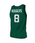 Фото #4 товара Men's Threads Aaron Rodgers Green New York Jets Player Name and Number Tri-Blend Tank Top