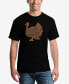 ფოტო #1 პროდუქტის Men's Thanksgiving Printed Word Art T-shirt