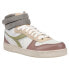 Фото #3 товара Diadora Magic Basket Mid Icona Lace Up Sneaker Womens White Sneakers Casual Shoe