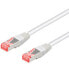 Фото #1 товара Goobay Patchkabel RJ45 Cat.6 S/FTP weiss 25 Meter - Cable - Network