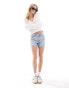 Фото #4 товара Levi's 80s mom denim short in light blue