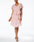 ფოტო #7 პროდუქტის Tiered Rhinestone Capelet Dress