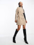 & Other Stories belted knitted dress in beige M - фото #1