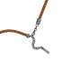 Elegant leather necklace for men Barrell PEAGN0035002