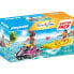 PLAYMOBIL Starter Packwater Motorcycle With Banana Family Fun Boat