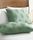 Bedding Tufted Embroidery Double Brushed 3 Piece Duvet Cover Set, Twin