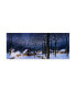 Фото #1 товара Dan Craig Winter Scene Carolers Canvas Art - 15.5" x 21"