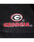 Men's Black Georgia Bulldogs Flanker III Fleece Team Full-Zip Jacket