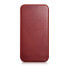 Фото #2 товара Skórzane etui iPhone 14 Plus z klapką magnetyczne MagSafe CE Oil Wax Premium Leather bordowy