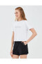 Graphic T-shirt W Short Sleeve Kadın Beyaz Tshirt S241212-100