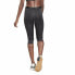 Sport leggings for Women Reebok Capri Night Black