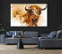 Фото #4 товара Die Highland Cow Illustration Wandkunst