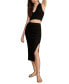 Women's Rib-Knit Midi Skirt