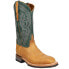 Фото #2 товара Lucchese Ruth Square Toe Cowboy Womens Green Casual Boots M3693-WF