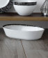 Rill Oval Vegetable Bowl