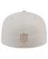 ფოტო #2 პროდუქტის Men's Stone Denver Broncos Color Pack 59FIFTY Fitted Hat