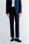 Фото #3 товара Slim Fit Linen Suit Pants