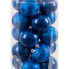 Ёлочные шарики Синий Пластик 6 x 6 x 6 cm (20 штук)