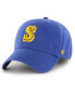 Фото #3 товара Men's Royal Seattle Mariners Cooperstown Collection Franchise Fitted Hat