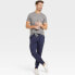 Фото #2 товара Men's Soft Stretch Joggers - All In Motion Starless Night Blue L