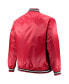 ფოტო #4 პროდუქტის Men's Red Chicago Bulls Big and Tall Hardwood Classics Raglan Satin Full-Snap Jacket