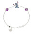 Фото #1 товара Beautiful silver bracelet Stitch Lilo & Stitch BS00095SL-65.CS