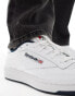 Reebok Club C 85 trainers in white and blue