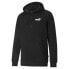 Фото #1 товара Puma Essentials Small Logo Pullover Hoodie Mens Black Casual Outerwear 58669001