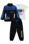 Фото #3 товара Спортивный костюм Bizizo для мальчиков Civil Boys 2-5 лет синий
