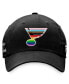 Фото #3 товара Men's Black St. Louis Blues Team Logo Pride Adjustable Hat